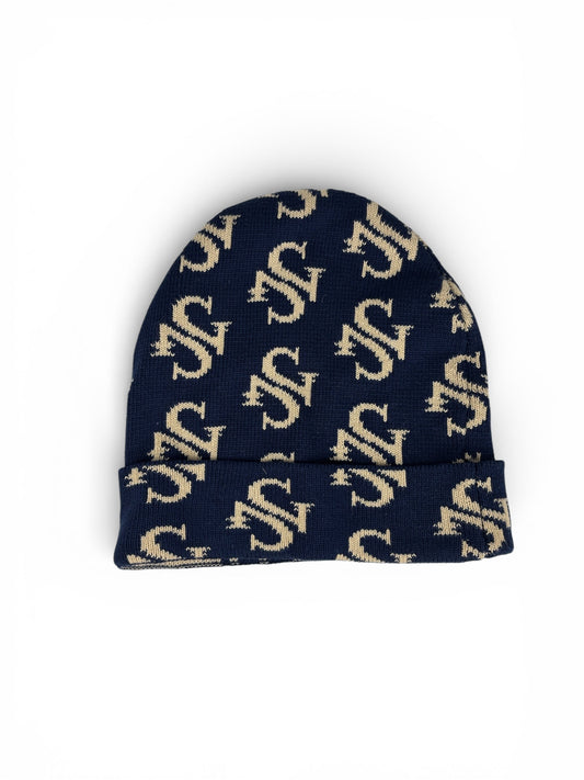 Monogram beanie