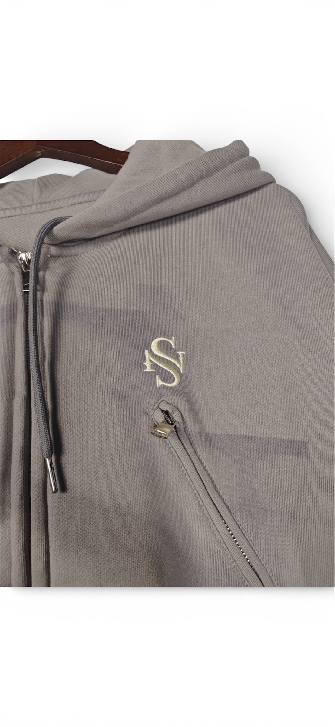 Tri-Zipper hoodie